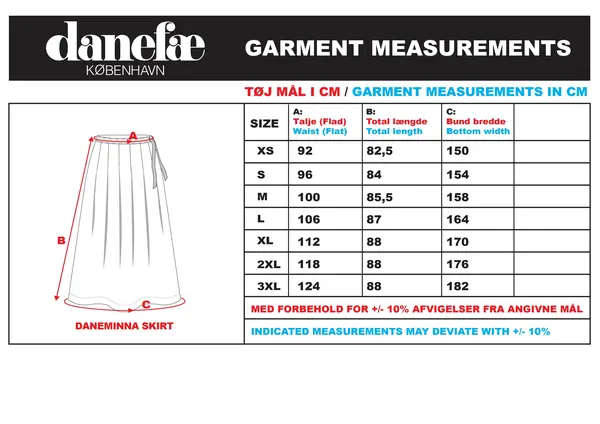 Danefae Danefae - daneminna smooth poplin skirt - nougat