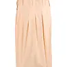 Danefae Danefae - daneminna smooth poplin skirt - nougat