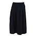 Danefae - daneminna smooth poplin skirt - dark navy