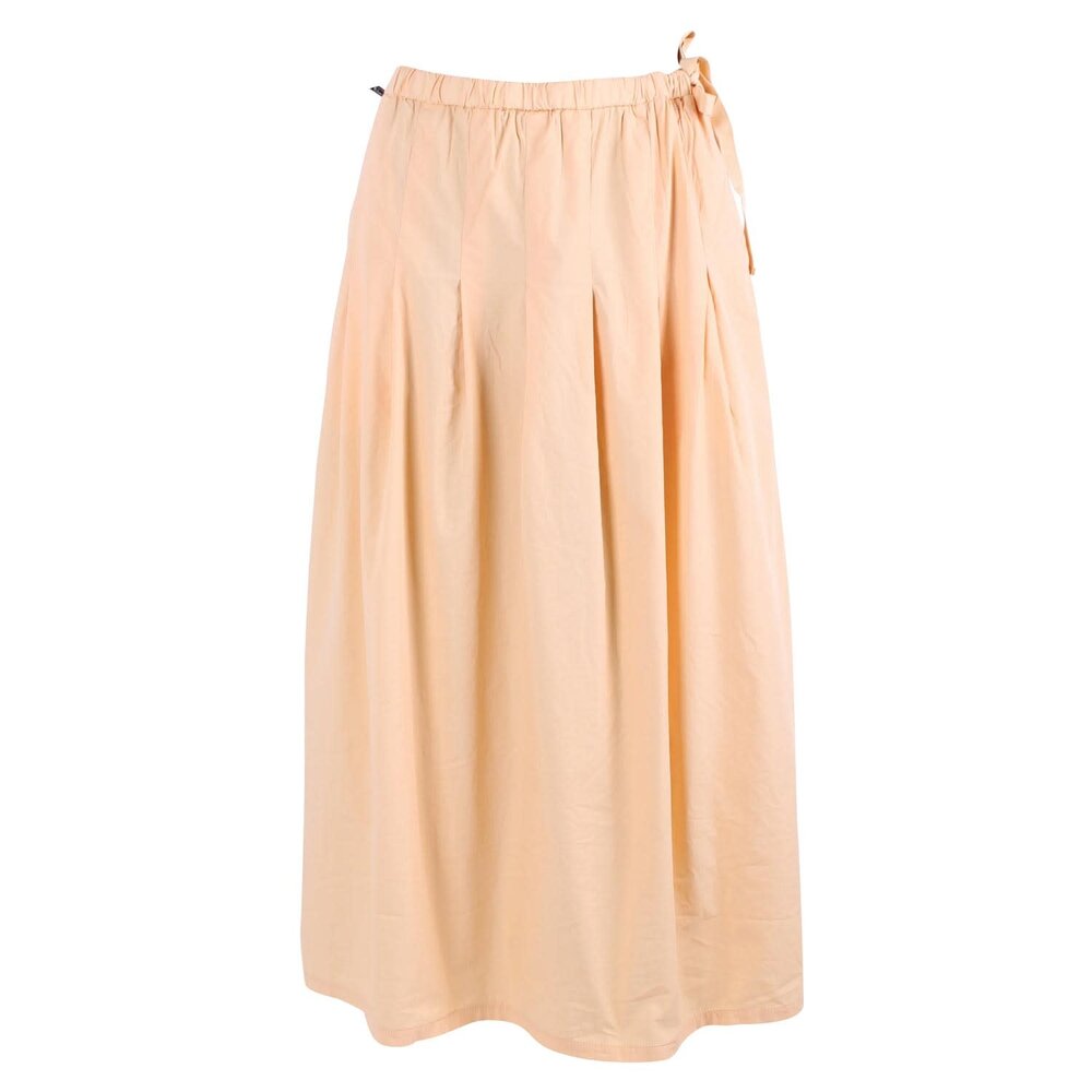 Danefae Danefae - daneminna smooth poplin skirt - nougat