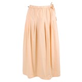 Danefae Danefae - daneminna smooth poplin skirt - nougat