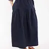 Danefae Danefae - daneminna smooth poplin skirt - dark navy