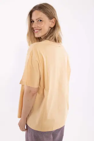 Danefae Danefae - danebasic boxy tee - nougat