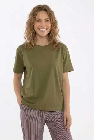 Danefae Danefae - danebasic boxy tee - olive