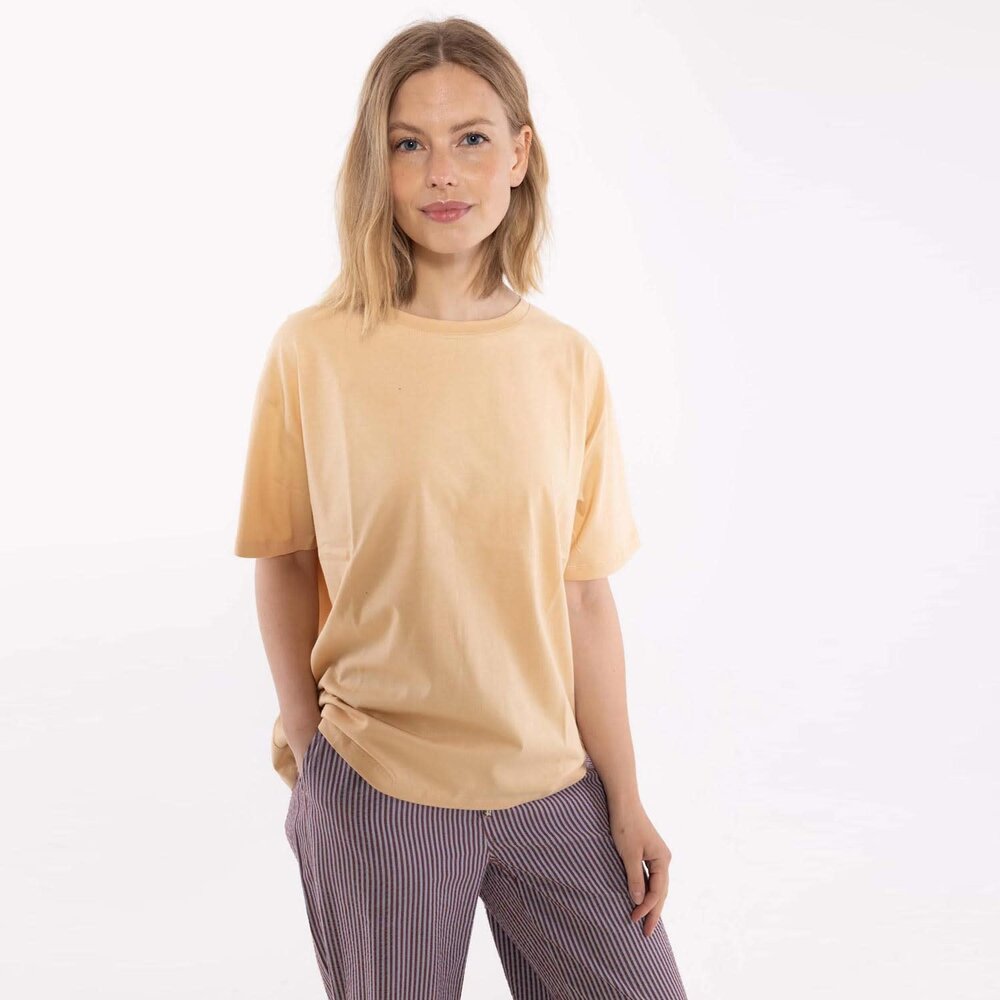 Danefae Danefae - danebasic boxy tee - nougat