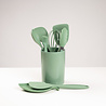 Tools2cook Tools2cook - aardewerk spatelpot - sage green