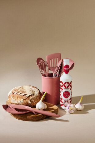 Tools2cook Tools2cook - aardewerk spatelpot - raspberry pink