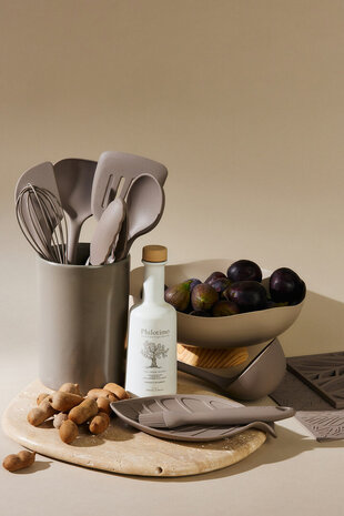 Tools2cook Tools2cook - aardewerk spatelpot - nutmeg grey