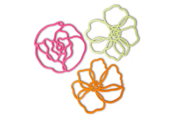 Tools2cook Tools2cook - siliconen panonderzetter poppy - raspberry pink