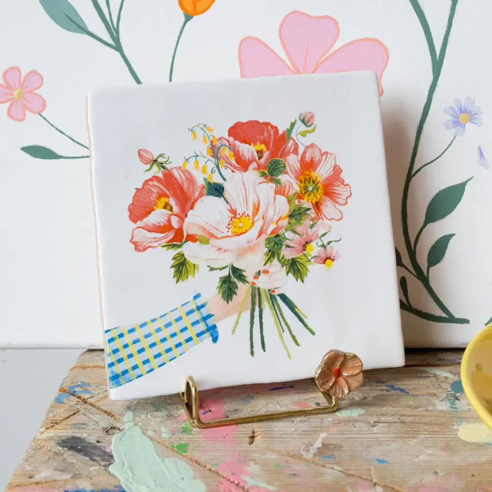 Storytiles Storytiles - houder - golden holdie violet