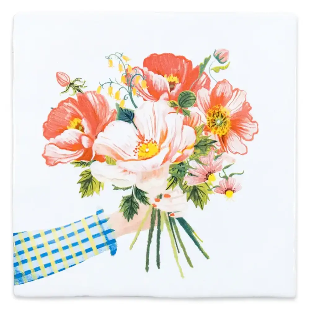 Storytiles Storytiles - tegel medium - sunny bunch (13x13 cm)