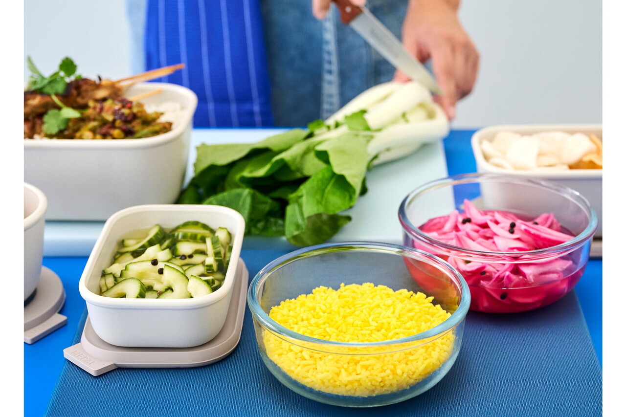 Mepal Mepal - multikom cirqula rond glas 750 ml - nordic sage