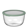 Mepal Mepal - multikom cirqula rond glas 3000 ml - nordic sage Mepal Mepal - multikom cirqula rond glas 3000 ml - nordic sage