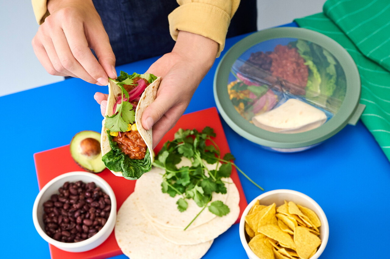 Mepal Mepal - multikom cirqula 3-vaks glas - nordic sage