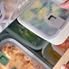 Mepal Mepal - vershoudddoos easyclip 2.0 glas 2250 ml - nordic sage Mepal Mepal - vershoudddoos easyclip 2.0 glas 2250 ml - nordic sage