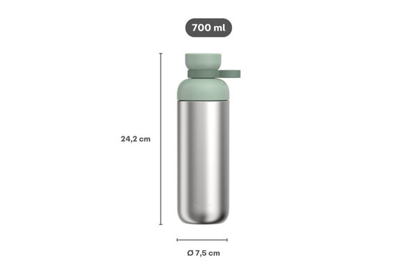 Mepal Mepal - rvs waterfles vita 700 ml - vivid mauve
