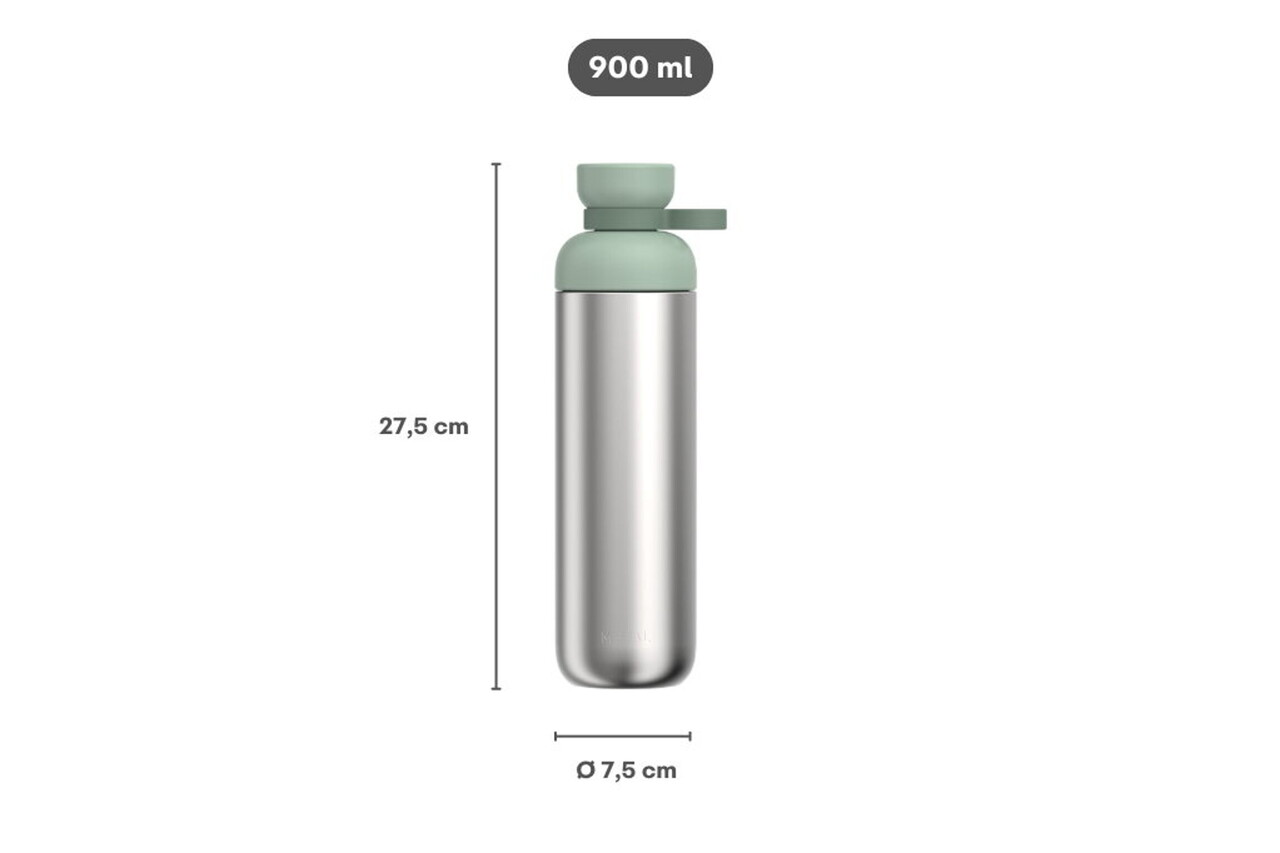 Mepal Mepal - rvs waterfles vita 900 ml - vivid blue