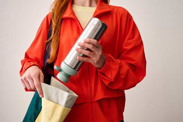 Mepal Mepal - rvs waterfles vita 900 ml - nordic black