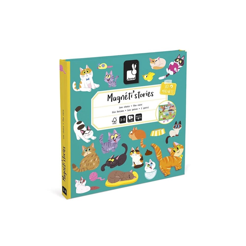 Janod Janod -  magneti stories - katten