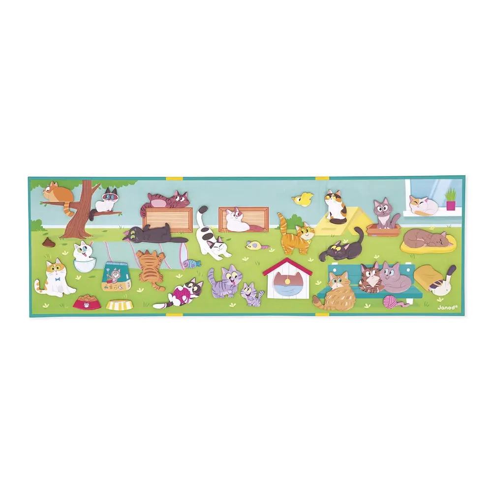 Janod Janod -  magneti stories - katten