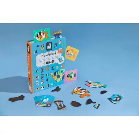 Janod Janod - magnetibook - tropische vissen