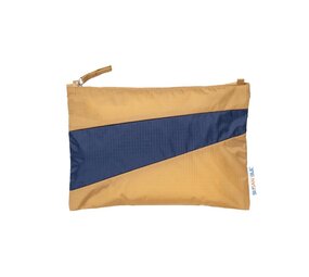 Susan Bijl Susan Bijl - the new pouch medium - camel & navy