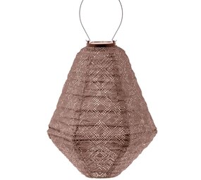 Lumiz Lumiz - solar lantaarn - can 30 - mocsaic mocha mousse Lumiz Lumiz - solar lantaarn - can 30 - mocsaic mocha mousse