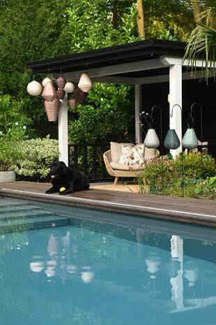 Lumiz Lumiz - solar lantaarn - can 30 - marrakesh soft blush