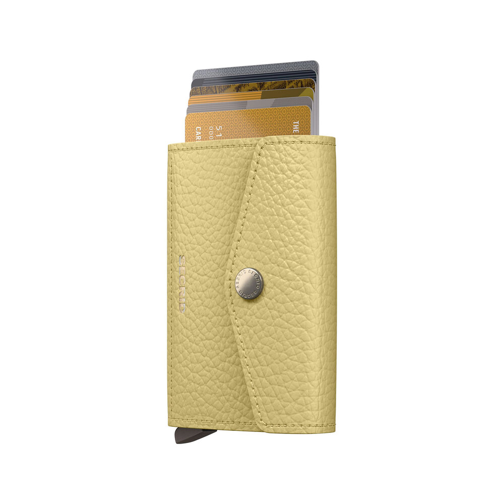 Secrid Secrid - envelope wallet pebble - butter yellow