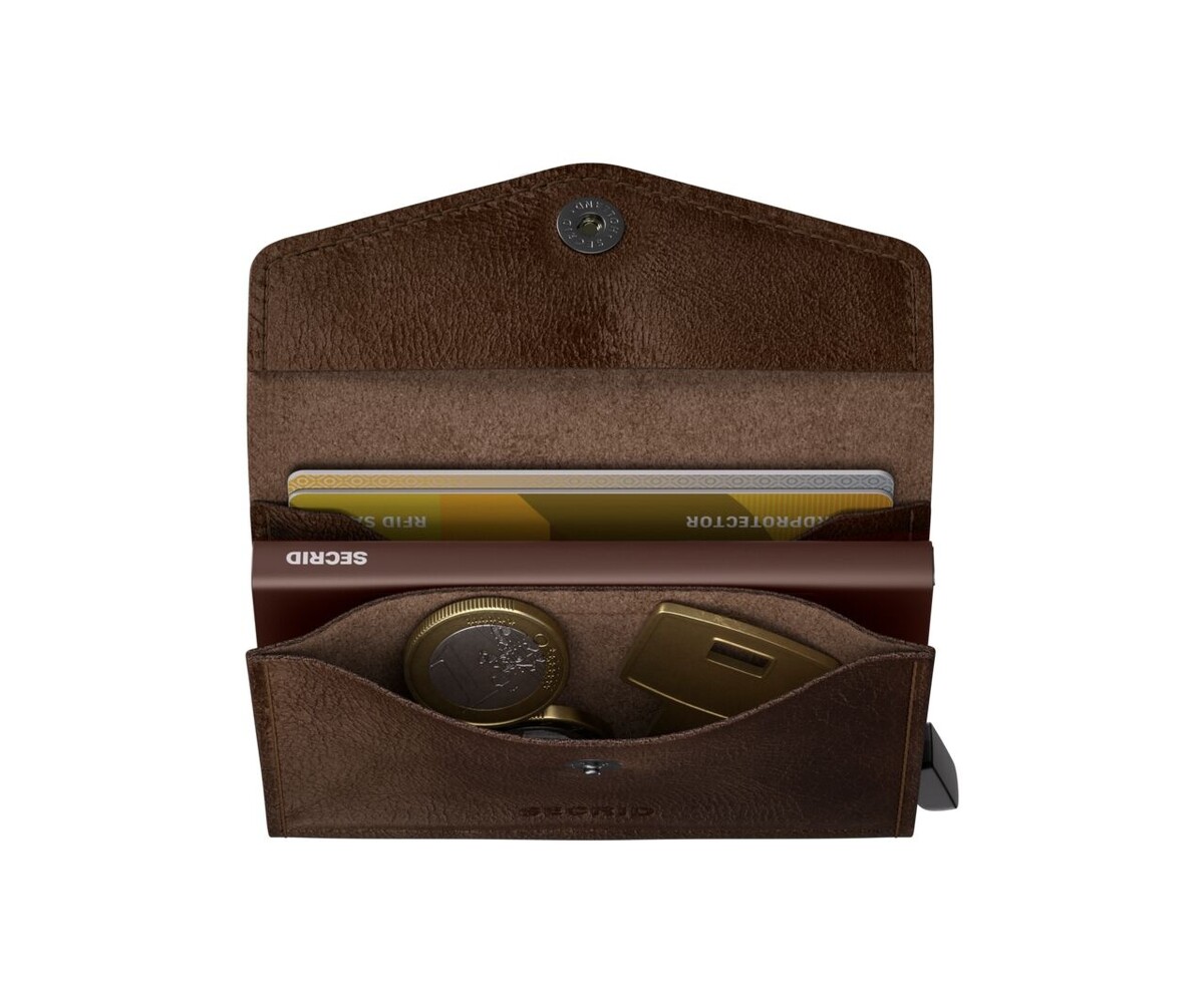 Secrid Secrid - envelope wallet vintage - chocolate