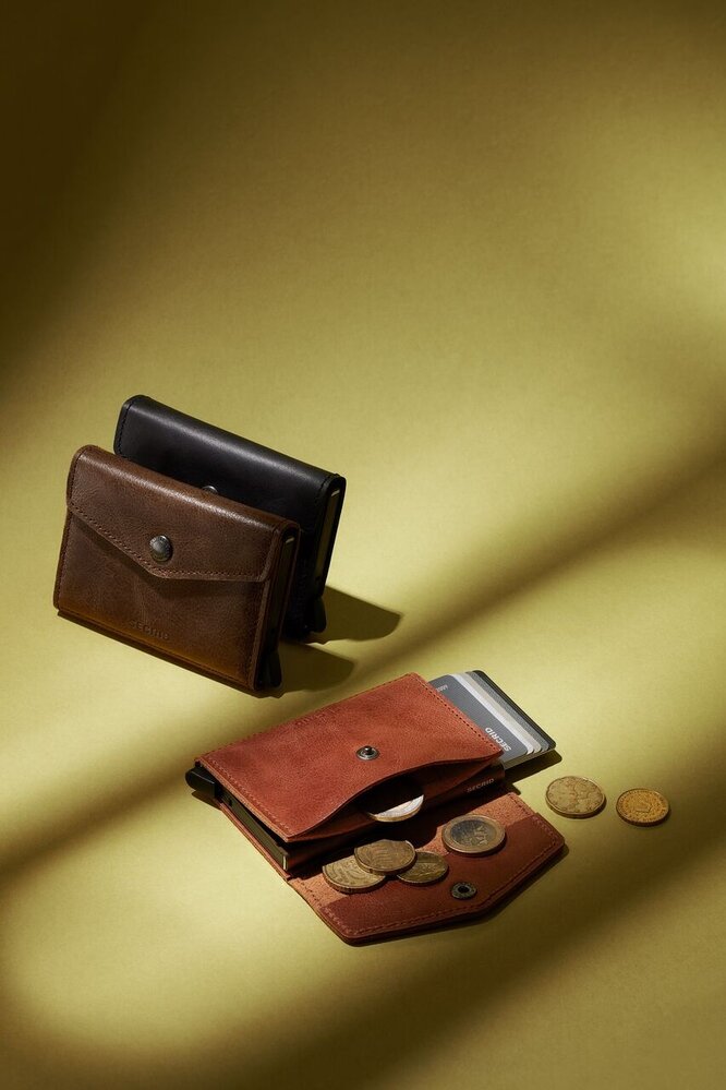 Secrid Secrid - envelope wallet vintage - chocolate