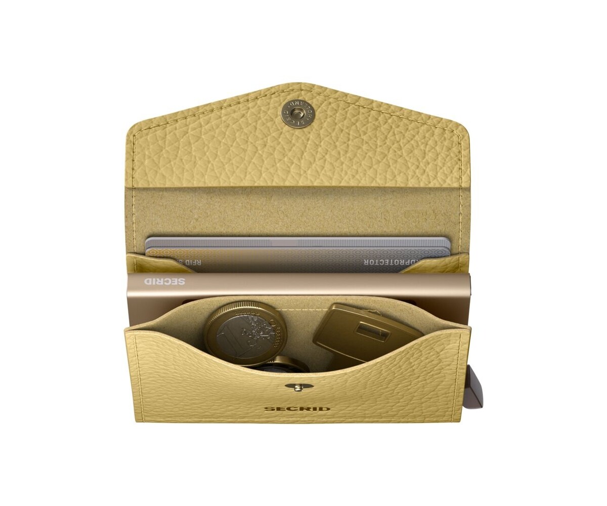 Secrid Secrid - envelope wallet pebble - butter yellow