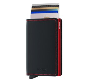 Secrid Secrid - slimwallet matte - black & red