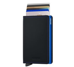 Secrid Secrid - slimwallet matte - black & blue
