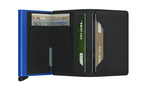 Secrid Secrid - slimwallet matte - black & blue