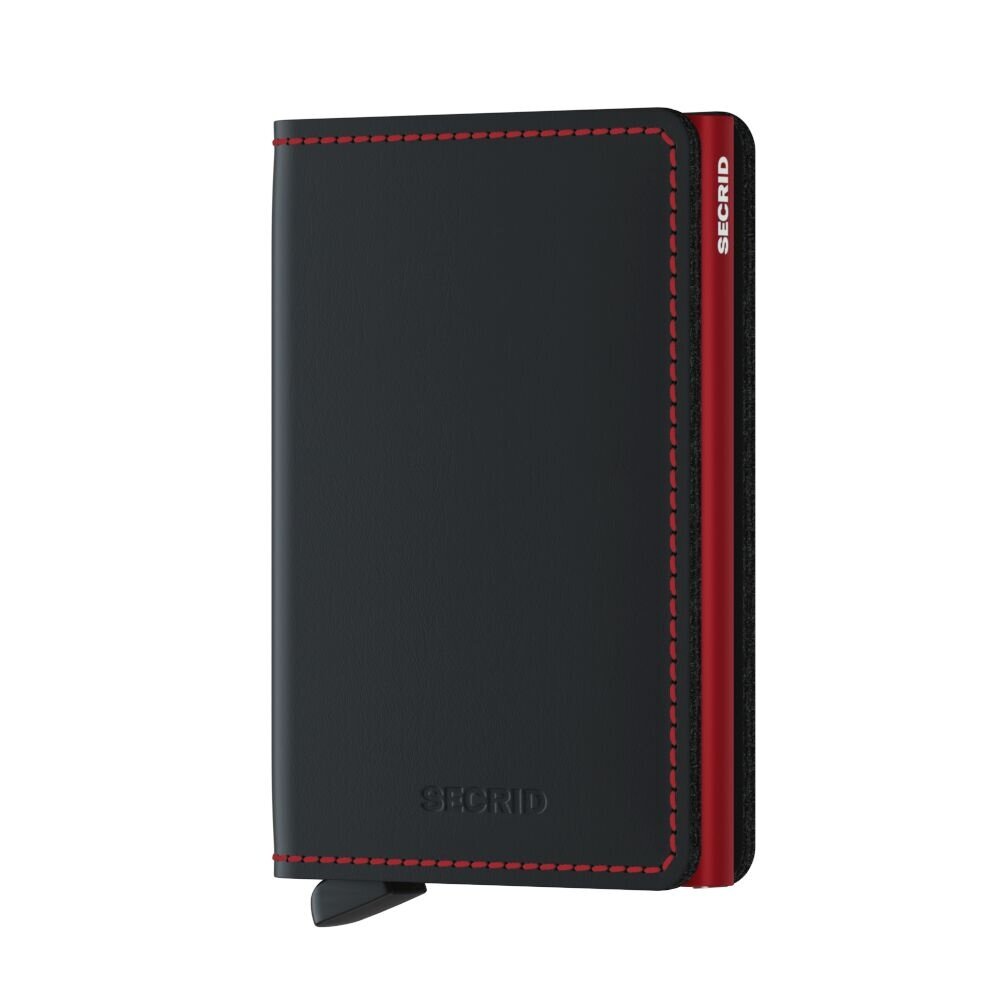 Secrid Secrid - slimwallet matte - black & red