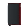 Secrid Secrid - slimwallet matte - black & red