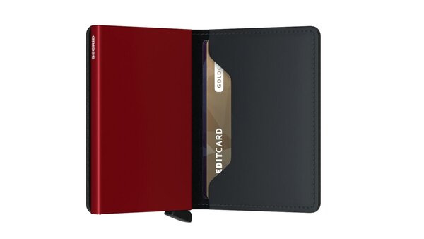 Secrid Secrid - slimwallet matte - black & red