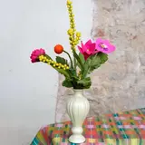 Vilt boeket Vilten boeket - moederdag (incl. vaasje)