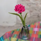 Vilt boeket Vilten boeket - korenbloem in vaasje