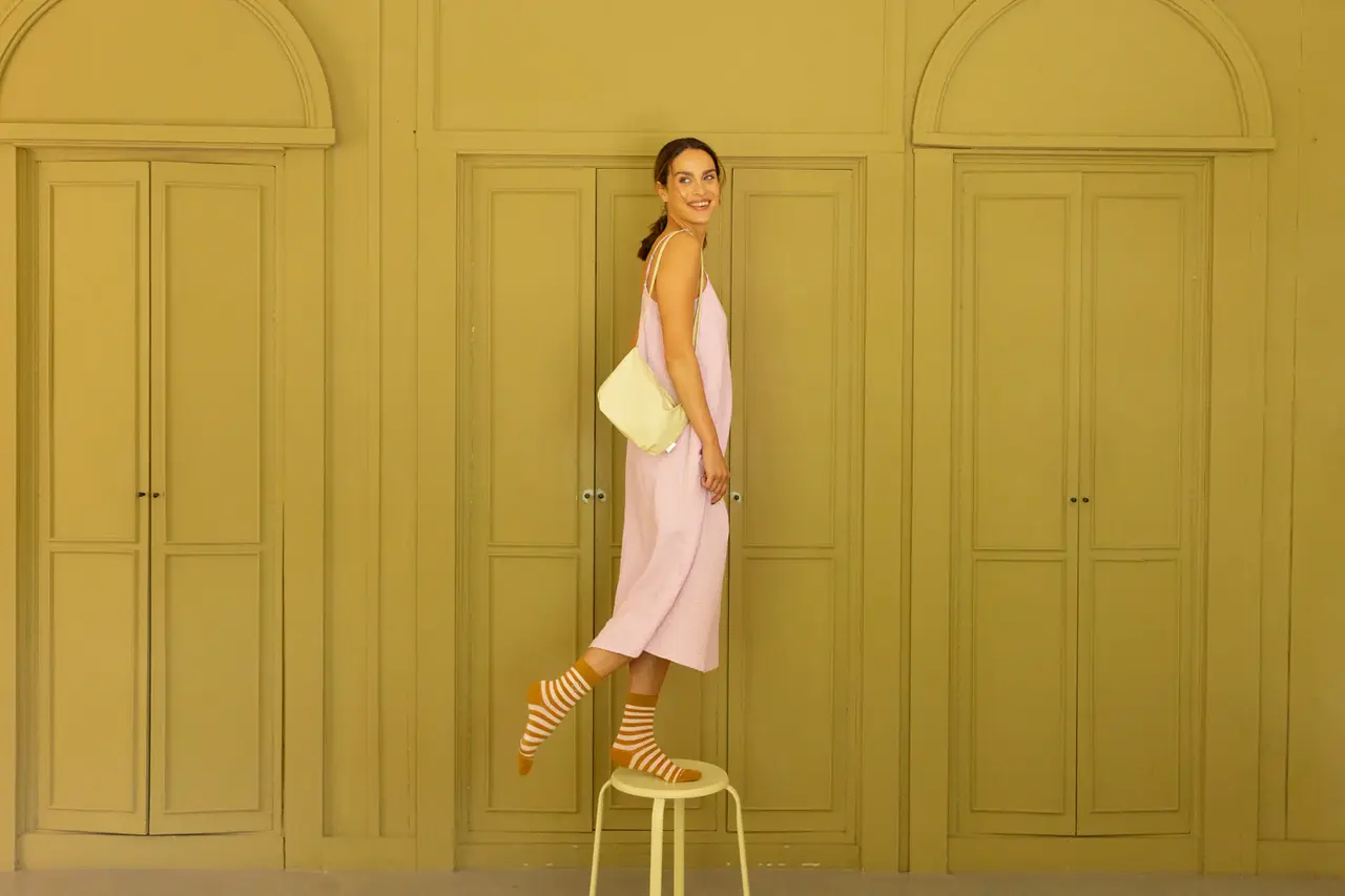 Tinne+Mia Tinne+Mia - cross body feel good baggy - happy hopes (special edition)