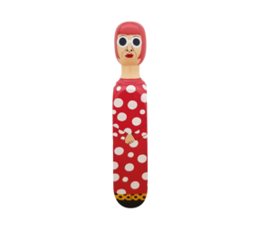 Wedgie Wedgie - deurstopper - yayoy (red polka dot) Wedgie Wedgie - deurstopper - yayoy (red polka dot)