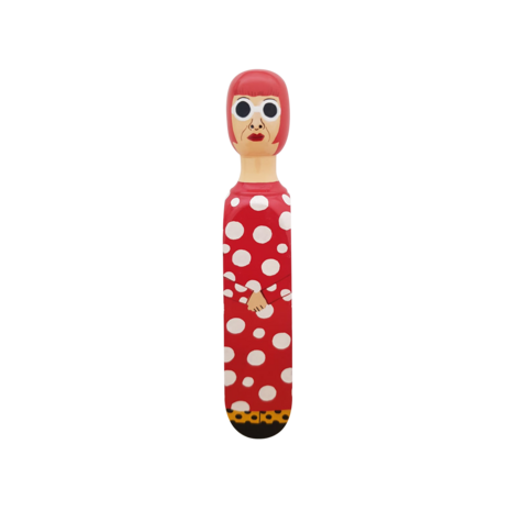 Wedgie Wedgie - deurstopper - yayoy (red polka dot) Wedgie Wedgie - deurstopper - yayoy (red polka dot)