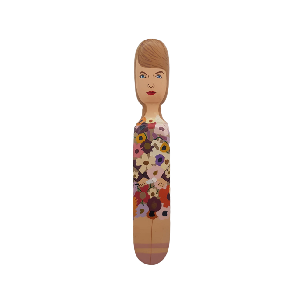 Wedgie Wedgie - deurstopper - swifty (floral outfit) Wedgie Wedgie - deurstopper - swifty (floral outfit)