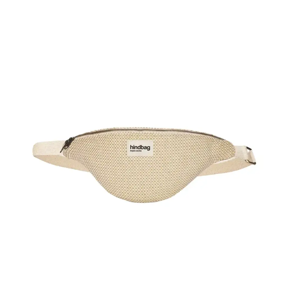 Hindbag Hindbag - fanny pack olivia - braided off-white