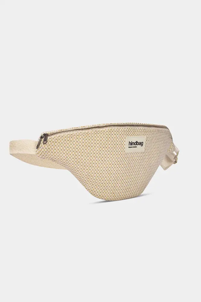 Hindbag Hindbag - fanny pack olivia - braided off-white
