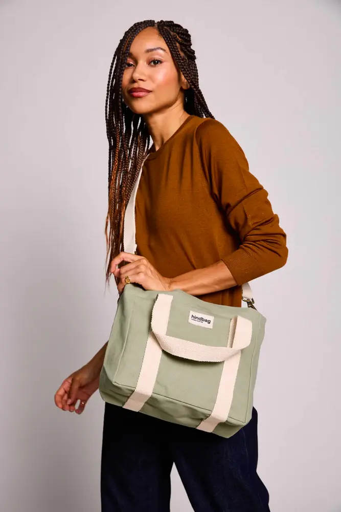 Hindbag Hindbag - handbag louise - green clay
