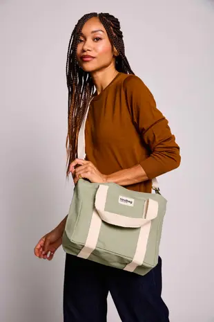Hindbag Hindbag - handbag louise - green clay