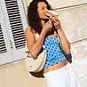 Hindbag Hindbag - crossbody bag andrea - braided off-white