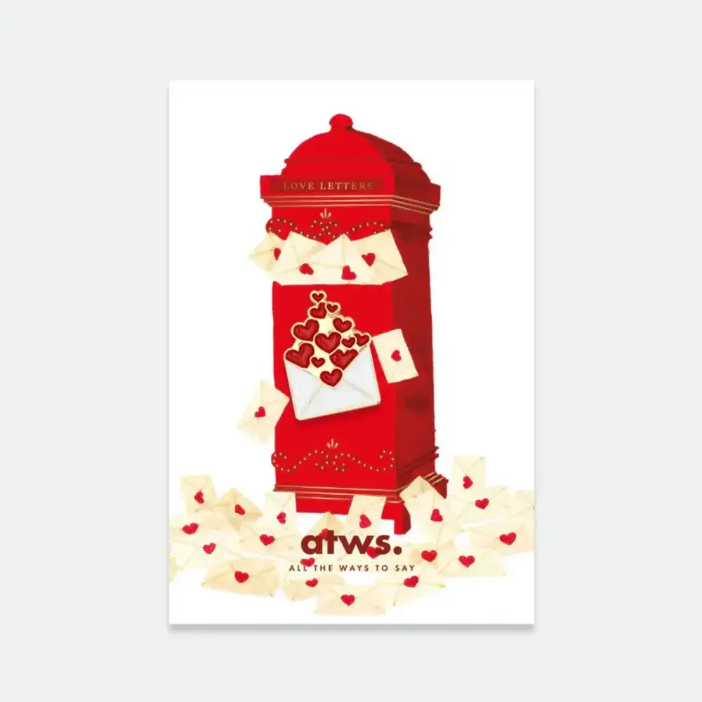 All the ways to say All the ways to say - pin - hearts envelope